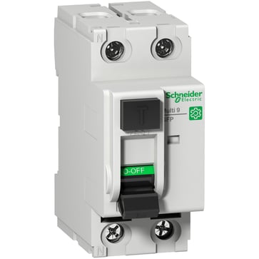 Multi 9 GFP Ground Fault protection/fejlstrømsafbryder 2P 40A 30mA klasse A-SI 120-240V