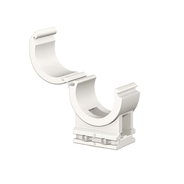 Flamco plastclip hvid 28 mm