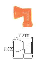 Loc-line vinkel 1/4"