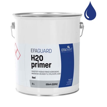 H2O Primer Rød 5 L