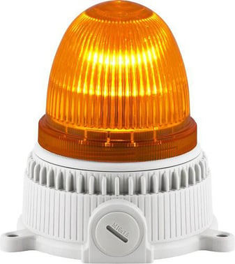 Blinklampe 240V AC Orange Ovolux, PG9X,240