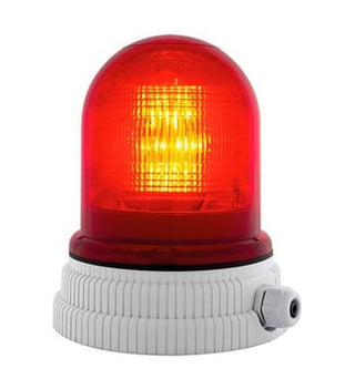 Advarselslampe 240V - Rød, 200, LED, 240