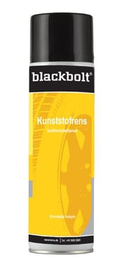 blackbolt kunststofrens interiør 500 ml