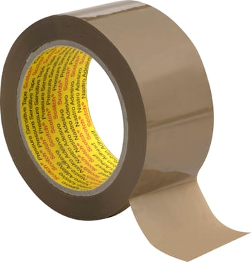 Scotch® Emballagetape 3739, Brun, 50 mm x 990 m, 6 rl/krt