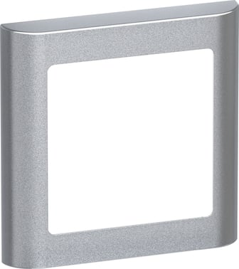 LK FUGA SOFT designramme 1 modul, stålmetallic