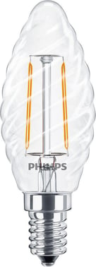 Philips CorePro LED Kerte 2W (25W) ST35 E14 827 Klar Glas