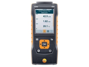 Testo 440 lufthastigheds- og indeklima (IAQ) instrument