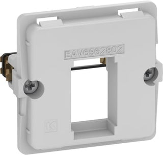 LK FUGA Dataudtag for 1x Keystone RJ45 (large), 1 modul, indsats