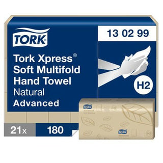 Tork Xpress® Soft Multifold håndklædeark Natur