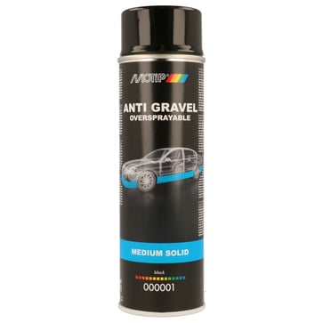 Motip Auto Stenslagsbeskyttelse Body Spray Sort 500ml