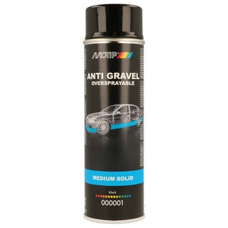 Motip Auto Stenslagsbeskyttelse Body Spray Sort 500ml