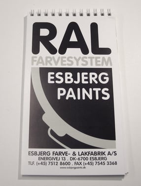 Ral-farvekort esbjerg farve og lak