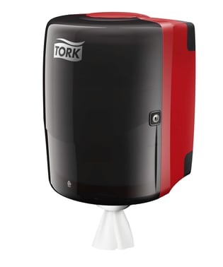 Tork Centerfeed Dispenser rød/sort