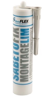 SabetoFLEX montagelim grå 290 ml