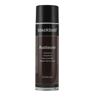 blackbolt rustløsner spray 500 ml