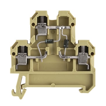 Dobbeltklemme DK4D/35parti med diode 39676