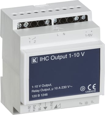 IHC output 1-10V DC DK