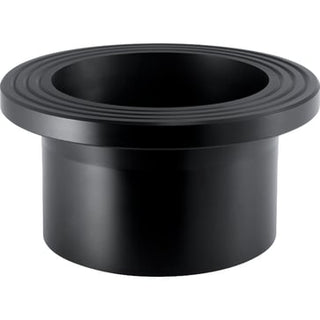 PEH påsvejsningsstykke Geberit, 63 mm, til flange, sort