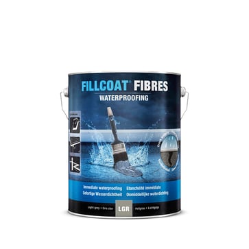 Fillcoat 5L lysegrå med fiber