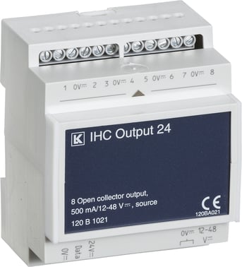 IHC Output modul 24VDC M  8 udgange