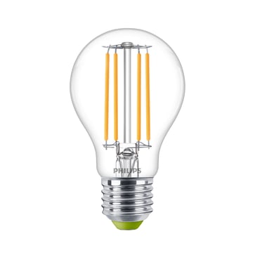 Philips MASTER Ultra Efficient LED Standard 2,3W (40W) E27 830 A60 Klar Glas