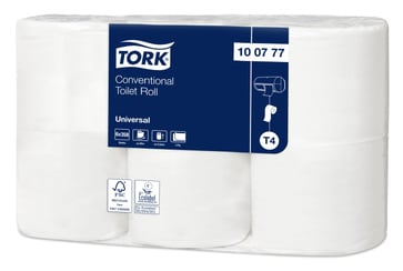 Tork Toiletpapir Universal, 2 lag, T4