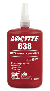 Lejesikring Loctite 638 250 ml