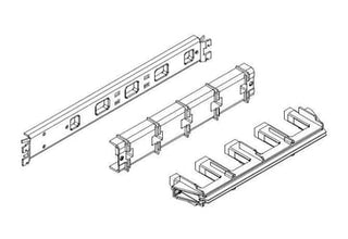 Tabula skinneholder C35X30 3M sæt