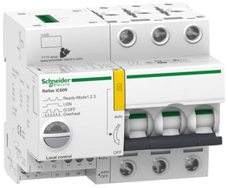 Kombineret automatsikring og kontaktor Reflex iC60H TI24 Smartlink ComReady 25 A 3P C-karakteristik