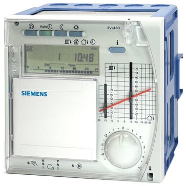 RVL480  Varmeregulator til 1 varmekreds og/eller fyr regulering