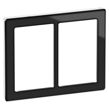 LK FUGA® Design ramme - PURE Glas 1 x 2 Modul