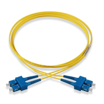 Fiberpatchkabel OS1/OS2 SCD/SCD LSZH 5m