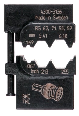 MOBILE-bakker OCC1113 f/ koaxialkontakter