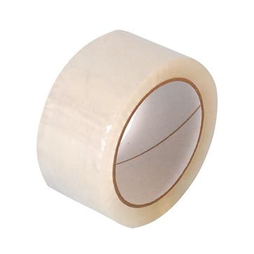 Pakketape PP 50mmX66 m klar