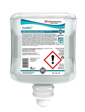 Skumsæbe bakteriedræbende OxyBAC 1 liter