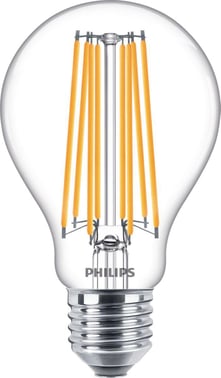 Philips CorePro LED Standard 17W (150W) E27 A67 827 Klar Glas