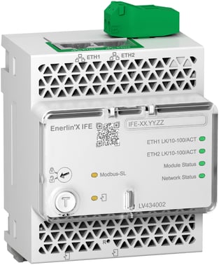 Interfacemodul IFE - Konverterer ULP og Modbus til Ethernet