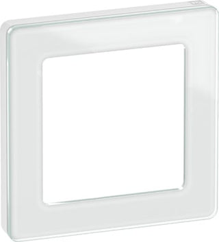 LK FUGA PURE designramme glas 1 modul, hvid