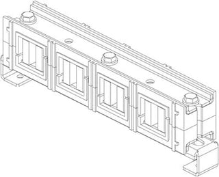 Skinneholder komplet, S2000/S2000HD