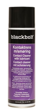 blackbolt kontaktrens med smøring 500 ml