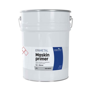 Maskinprimer Rød, Silkemat 20 L