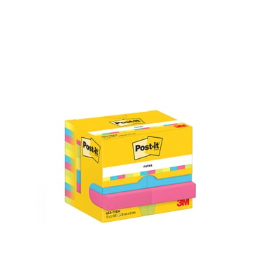 Post-it blok Energetic 38x51mm 12 blokke