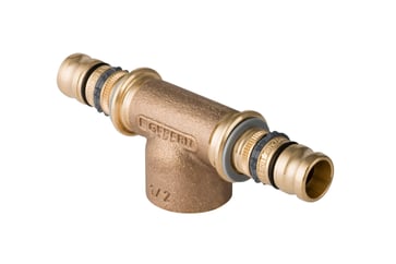 Geberit Mepla T-stykke med indvendigt gevind d=26 mm Rp=3/4" d1=26 mm