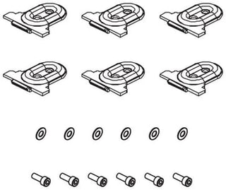 Montagesæt 6 styk for GP  0150-0000