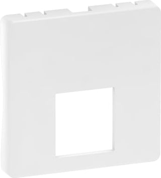 LK FUGA afdækning for Dataudtag for 1x Systimax RJ45, 1 modul, hvid