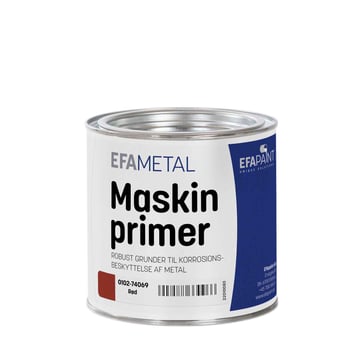 Maskinprimer Rød 0,75 L