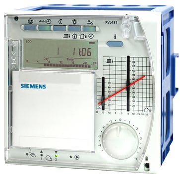 RVL481  Varmeregulator til regulering af fyr og varmt brugsvand