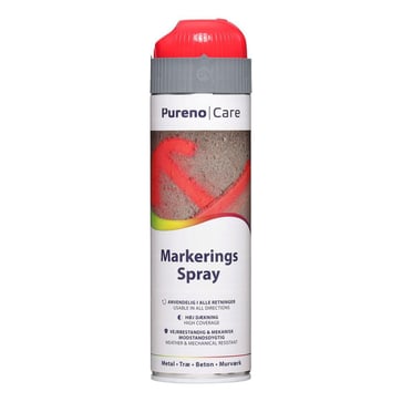 Markerings Spray Rød 500 ml