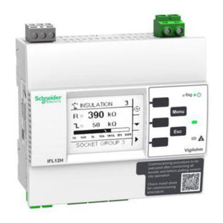 Vigilohm 12 kanalfejllokal med Modbus hospital - 110-230VAC - 125/250VDC