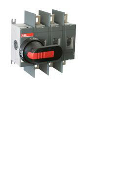 Lastafbryder 200A 3 polet med drejegreb OT200E03WP
